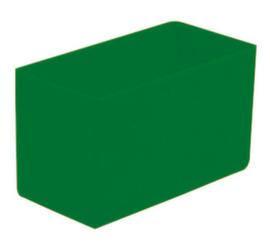 Einsatzkasten, grün, Länge x Breite 108 x 54 mm