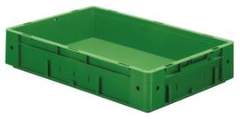 Euronorm-Stapelbehälter, grün, Inhalt 20 l