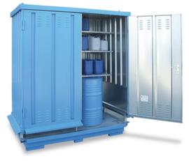 Gefahrstoff-Container, Lagerung passiv, Breite x Tiefe 4075 2875 mm