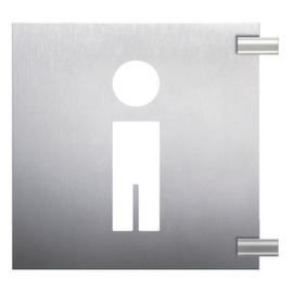 WC-Fahnenschild, "WC Herren"