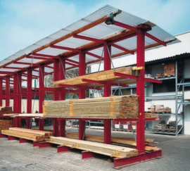 Diagonalverband für Kragarmregal für Ständertraglast bis max. 10900 kg