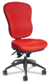 Topstar Bürodrehstuhl mit Muldensitz und extra dicker Polsterung, rot