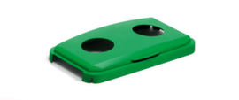 Durable Auflagedeckel für Wertstoffbehälter, grün