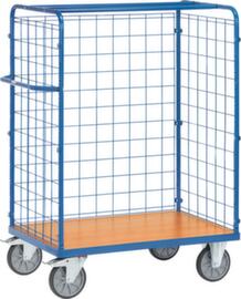 fetra Gitter-Paketwagen, Traglast 600 kg, Ladefläche 1000 x 700 mm