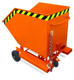 Späne-Kippwagen mit Ablasshahn