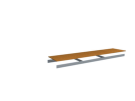 hofe Holzboden für Weitspannregal, Breite x Tiefe 2250 x 500 mm