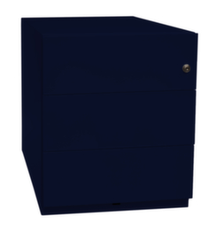 Bisley Rollcontainer Note, 3 Schublade(n), oxfordblau/oxfordblau