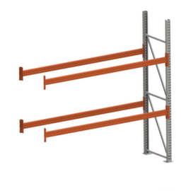 META Palettenregal, Breite 2785 mm, für 6 Paletten