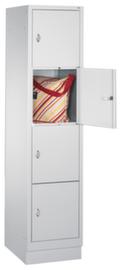C+P Schließfachschrank Classic, 4 Fächer