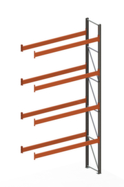 META Palettenregal MULTIPAL für 10 Paletten, 2800 mm breit, 5 Lagerebenen