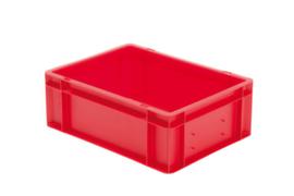 Lakape Euronorm-Stapelbehälter Favorit Wände + Boden geschlossen, rot, Inhalt 13 l