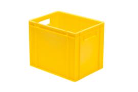 Lakape Euronorm-Stapelbehälter Favorit, gelb, Inhalt 29 l