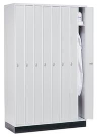 C+P Raumsparschrank Classic mit 8 Abteilen