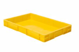 Lakape Euronorm-Stapelbehälter Favorit Wände + Boden geschlossen, gelb, Inhalt 14,5 l