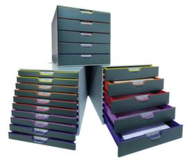 Durable Schubladenbox VARICOLOR® in grau