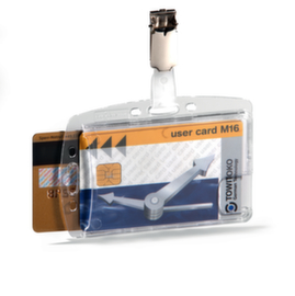 Durable Hartbox für Ausweis, transparent