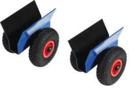 Rollcart Plattenroller mit Gummibelag