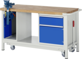 RAU Werkbank Serie 8000 mit Schraubstock