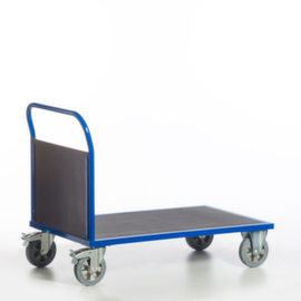 Rollcart Stirnwandwagen mit rutschsicherer Ladefläche, Traglast 1200 kg, Ladefläche 1000 x 700 mm