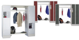 PAVOY Schließfach-Garderobe Basis mit 15 Fächern