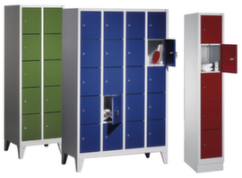 C+P Schließfachschrank Classic mit bis zu 20 Fächern