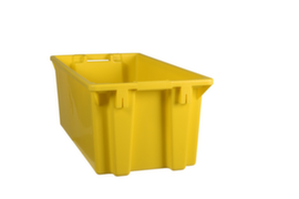 Drehstapelbehälter, gelb, Inhalt 70 l