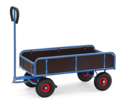fetra Handwagen, Traglast 400 kg, Ladefläche 945 x 545 mm