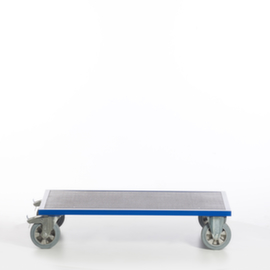 Rollcart Plattformwagen mit rutschsicherer Ladefläche, Traglast 1200 kg, Ladefläche 1200 x 800 mm