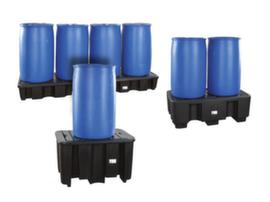 Lacont PE-Auffangwanne für 200-Liter-Fässer und KTC/IBC
