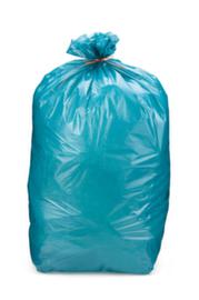Raja Reißfester Müllsack mit Verschlussband, 110 l, blau