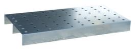 Bauer Verzinkter Lochrost für Auffangwanne, Breite x Tiefe 1200 x 600 mm