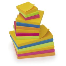 Bunte Haftnotiz Super Sticky Rio mit 90 Blatt, Breite x Tiefe 76 x 76 mm