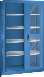 LISTA Schwerlast-Flügeltürenschrank, Breite 1100 mm