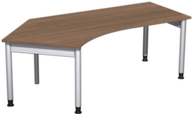 Gera Winkel-Schreibtisch Pro mit 4-Fußgestell
