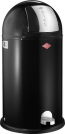 WESCO Tretabfallsammler KICKBOY mit Tretmechanik, 40 l, schwarz