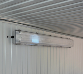 Leuchte für Gefahrstoff-Container