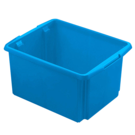 Leichter Drehstapelbehälter, blau, Inhalt 32 l