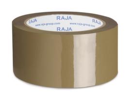 Raja PP-Packband mit Hotmeltkleber, Länge x Breite 66 m x 50 mm