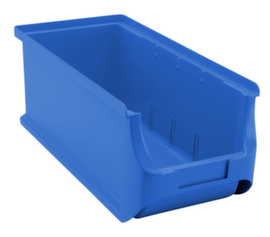 Allit Stapelbarer Sichtlagerkasten ProfiPlus Box 3L, blau, Tiefe 320 mm, Polypropylen