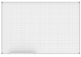 MAUL Whiteboard MAULstandard mit Rasterdruck, Höhe x Breite 1000 x 1500 mm