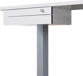 Schubladen-Unterbau mit 2 Schubladen für Schreibtisch mit elektrischer Höhenverstellung