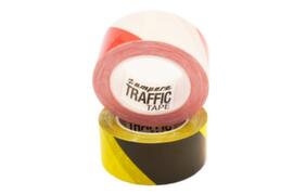 a.m.p.e.r.e. Bodenmarkierungsband Traffic Tape Standard, rot/weiß