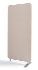 Schallabsorbierende Stellwand, Höhe x Breite 1600 x 800 mm, Wand beige