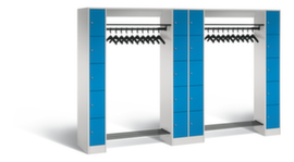 C+P Schließfach-Garderobe Classic mit 20 Fächern, Breite 2840 mm
