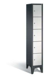 C+P Schließfachschrank Classic, 5 Fächer