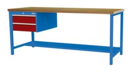 Bedrunka + Hirth Werkbank mit Gestell in vielen Farben und verschiedenen Platten