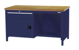 Bedrunka + Hirth Werkbank mit Gestell in vielen Farben und verschiedenen Platten