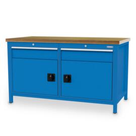 Bedrunka + Hirth Werkbank, 2 Schubladen, 2 Schränke