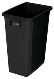 Offener Wertstoffsammler probbax®, 60 l, schwarz