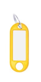 WEDO Schlüsselanhänger mit Ring, gelb